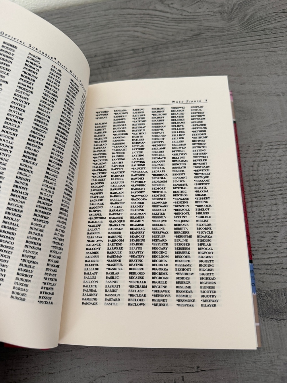 The Official Scrabble Brand Word Finder 1998 - Picture 7 of 10